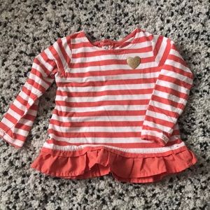 Carter’s infant peplum shirt